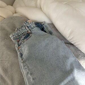 Motel Rocks Pale Blue High Rise Jeans